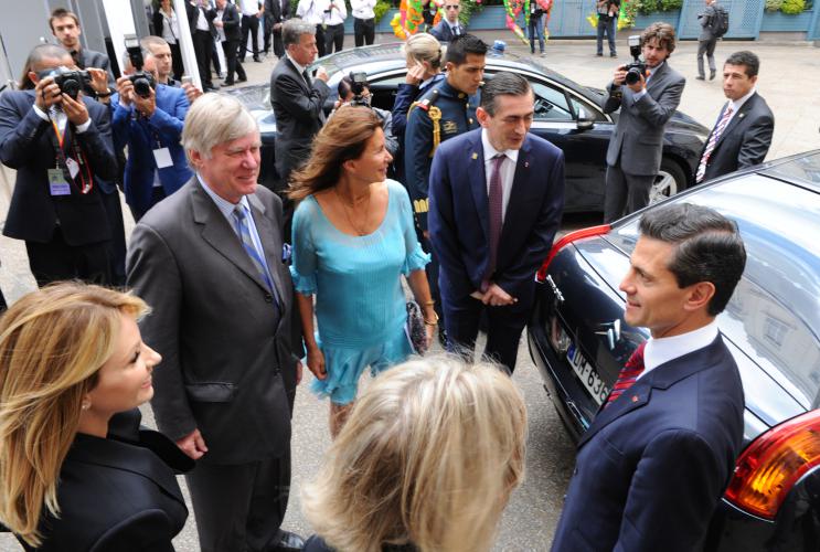 Enrique PENA NIETO (Président du Mexique) - Photographe Steeve GUERBAZ - A L'IMAGE PRES